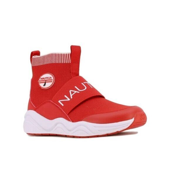 Nautica Baby Kids Sneakers sz 5 Silas High-Top Sock Slip-On NEW #15-R - Picture 1 of 11